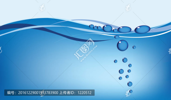 一組五顏六色的橫幅水滴