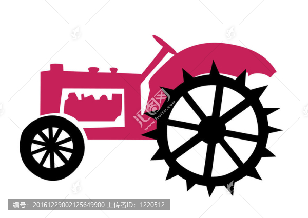 舊拖拉機圖解