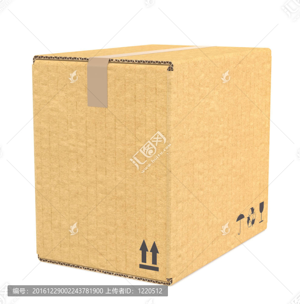 紙板箱。