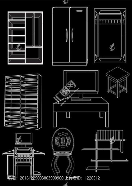家具；輪廓。