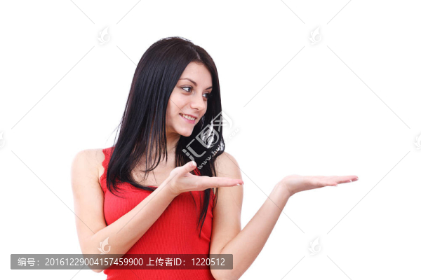 快樂女人肖像