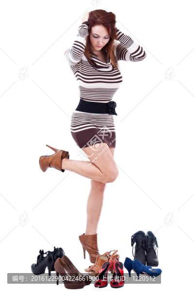 女人和鞋