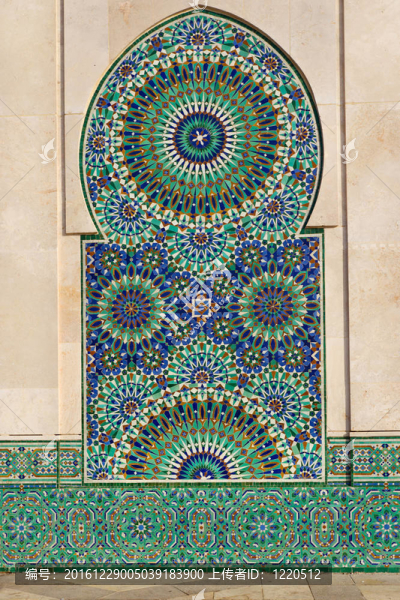 Hassan,II,Mosque馬賽克