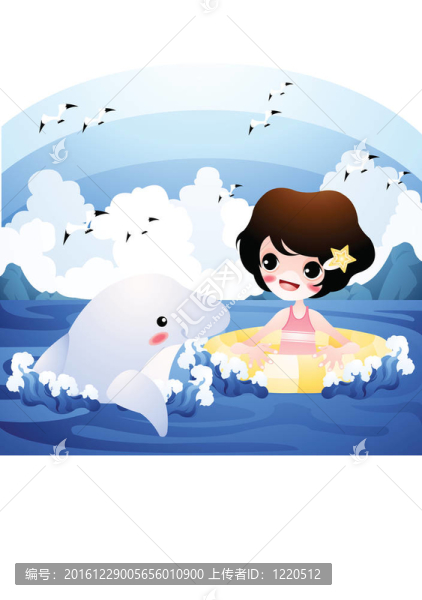 孩子們在夏天