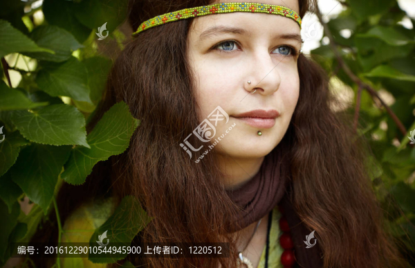 嬉皮士的女人