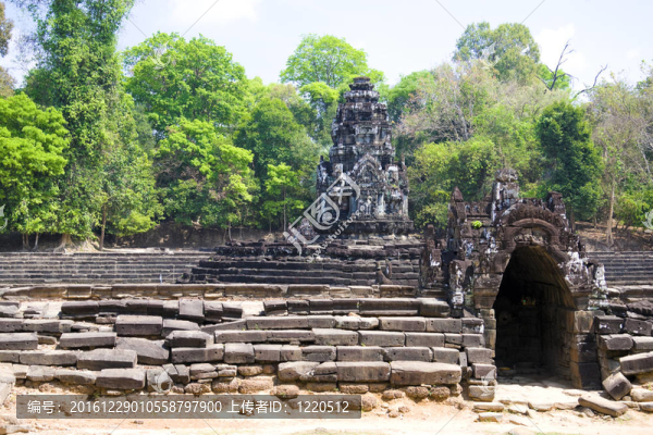 Preah,Neak,Poan；柬埔寨