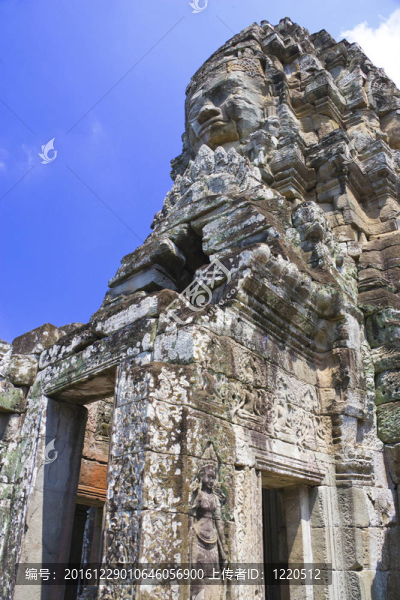 巴戎寺寺；通王城；柬埔寨