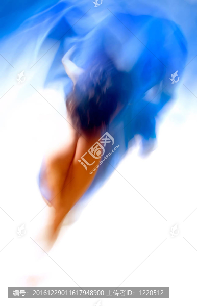 運(yùn)動(dòng)的女孩。