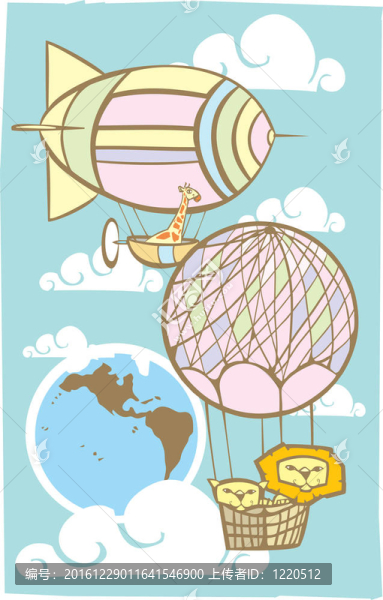 天空中的動物