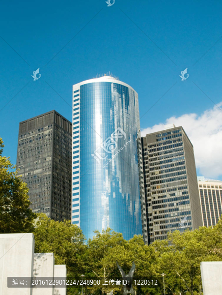 紐約市高摩天大樓全景
