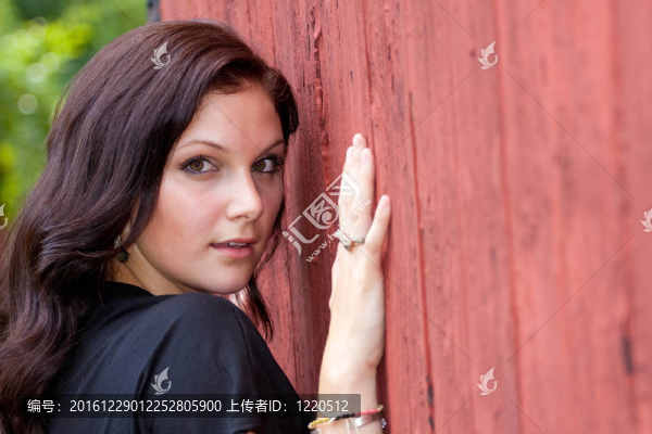 漂亮的女孩學習