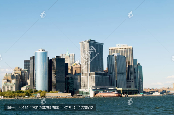 紐約市高摩天大樓全景