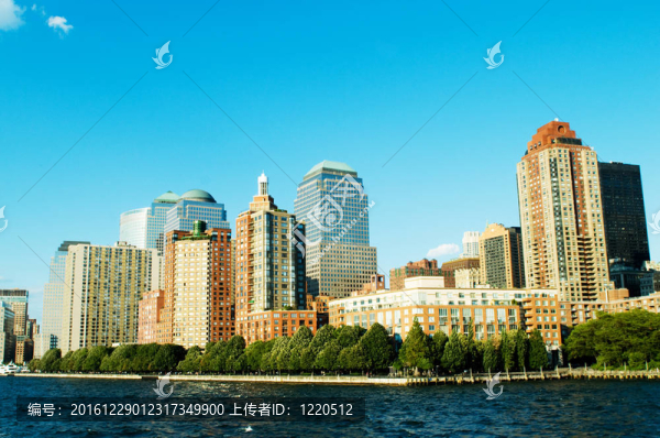 紐約市高摩天大樓全景