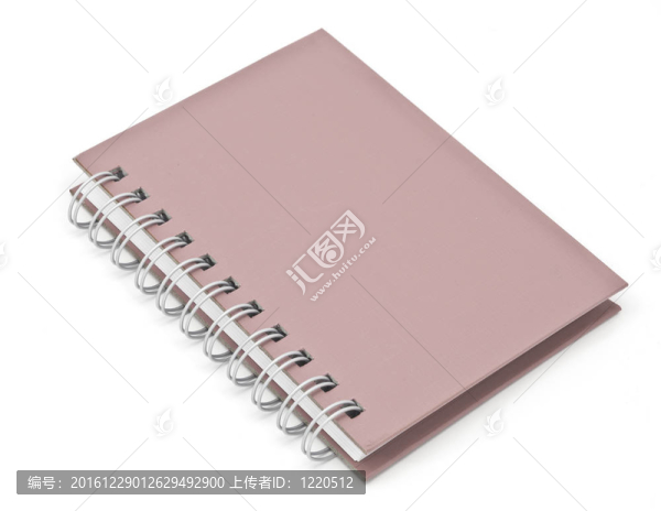 活頁夾書或粉紅色筆記本