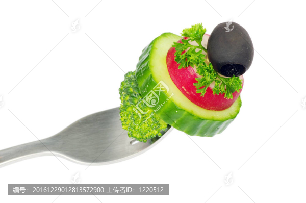 蔬菜對叉