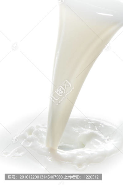 牛奶濺