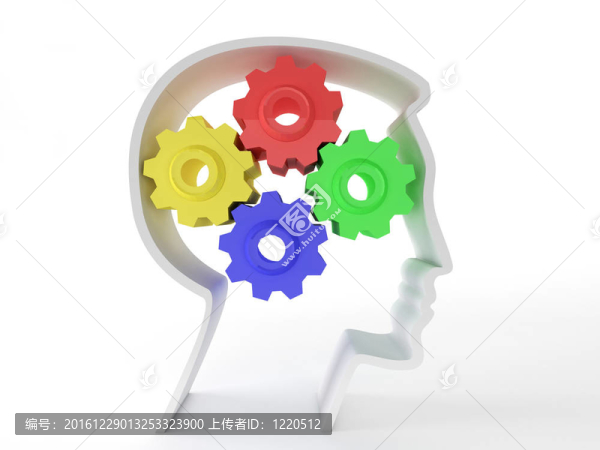 以人腦形狀為代表的人類智力和大腦功能代表抑郁癥患者的心理健康和神經(jīng)功能的象征。