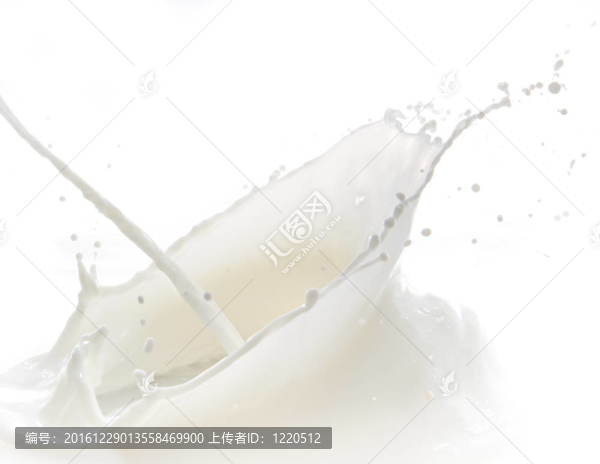 牛奶濺