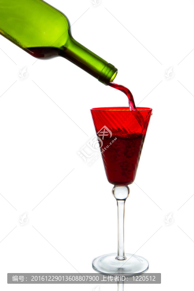 把紅葡萄酒