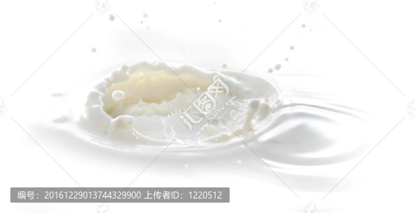牛奶濺