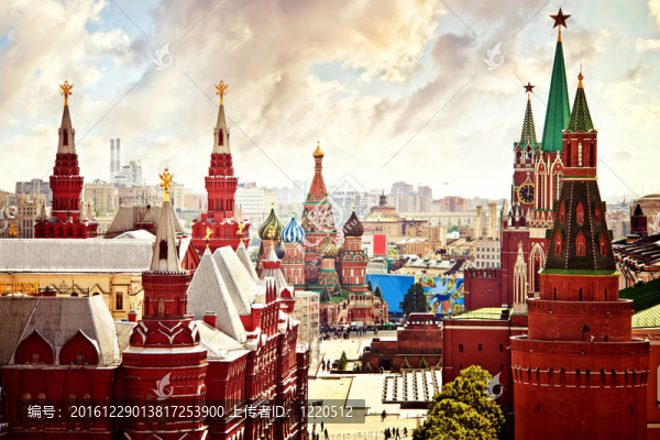 空中看Kremlin