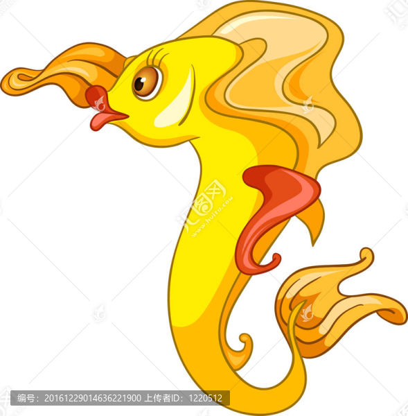 卡通人物的魚