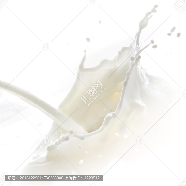 牛奶濺