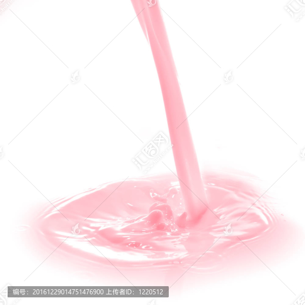 草莓牛奶飛濺