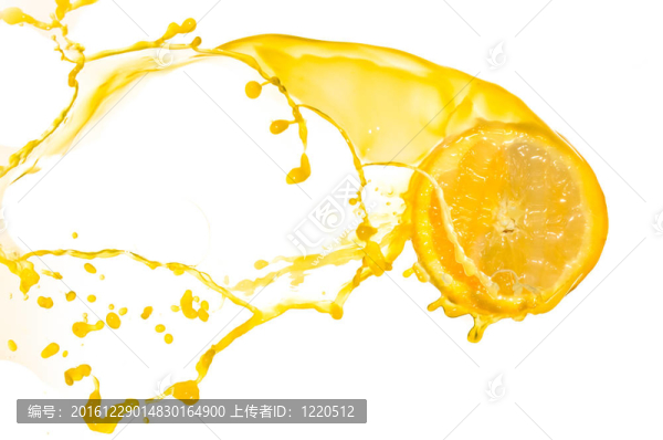 橙汁飛濺