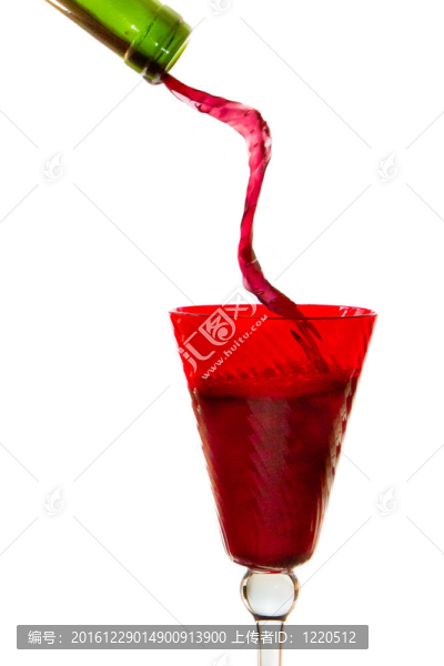 把紅葡萄酒