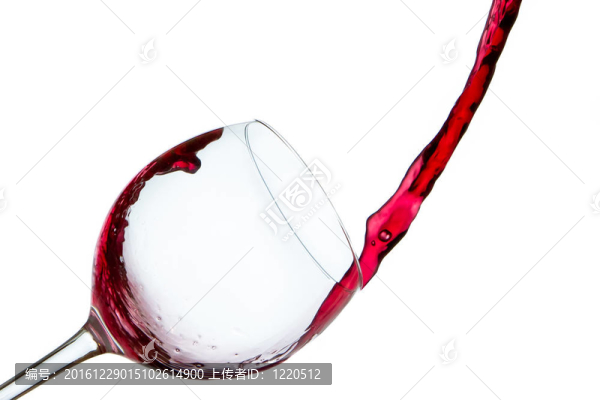 把紅葡萄酒