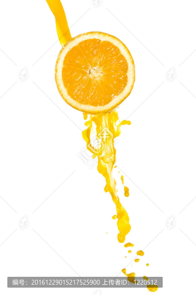 橙汁飛濺