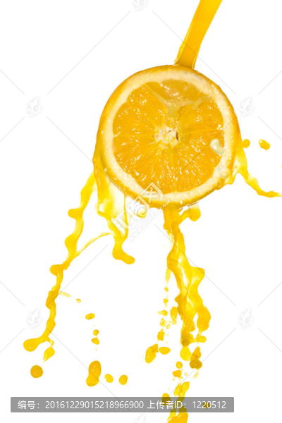 橙汁飛濺