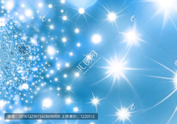 星夜藍(lán)色圣誕背景