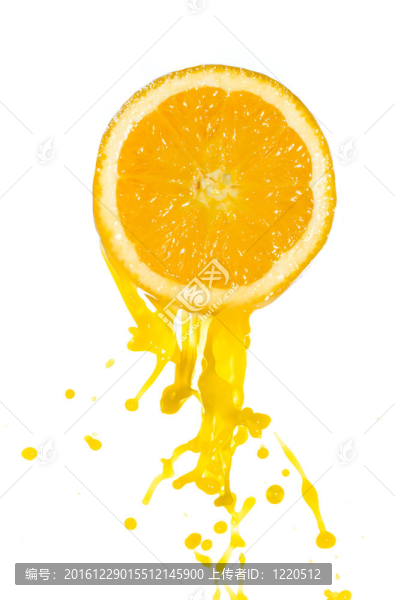 橙汁飛濺