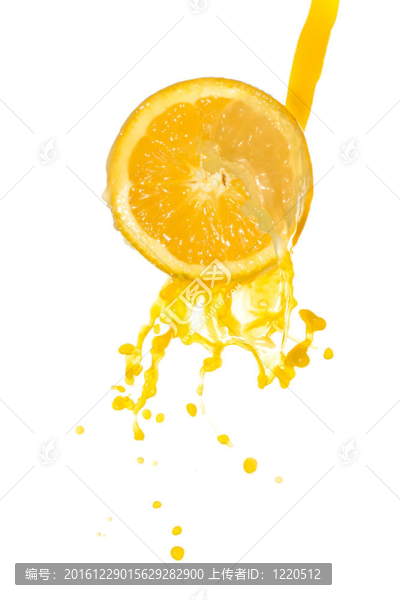 橙汁飛濺