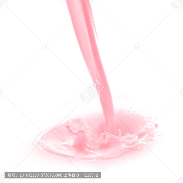 草莓牛奶飛濺