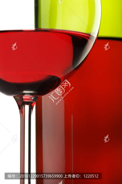 紅葡萄酒的特寫