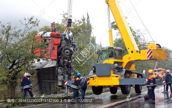起重機(jī)起重卡車