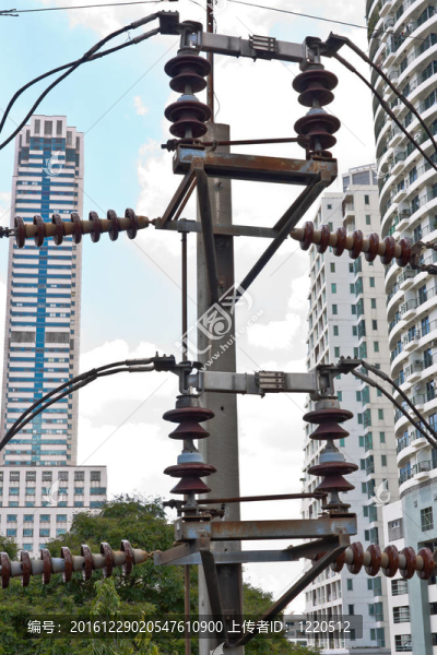 城市用電柱