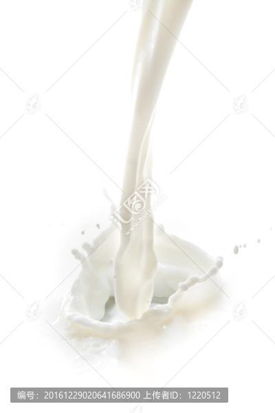 牛奶濺