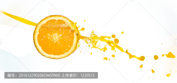 橙汁飛濺