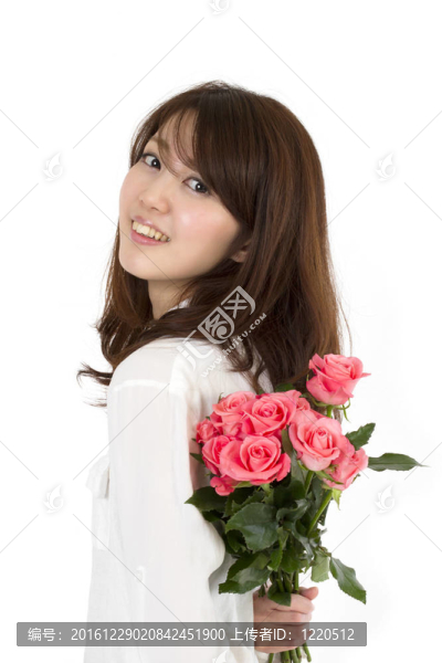 年輕美麗的女人