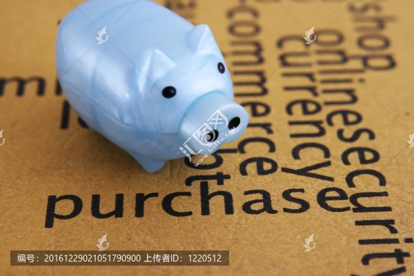 購買和存錢罐概念