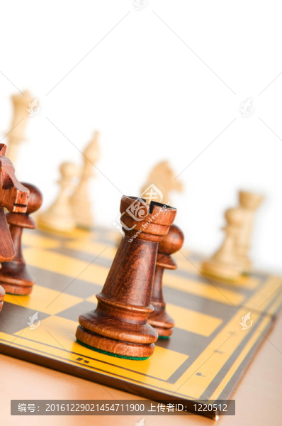 棋盤上的棋子