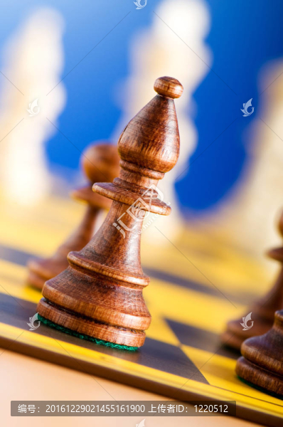 棋盤上的棋子