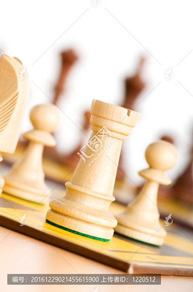 棋盤上的棋子