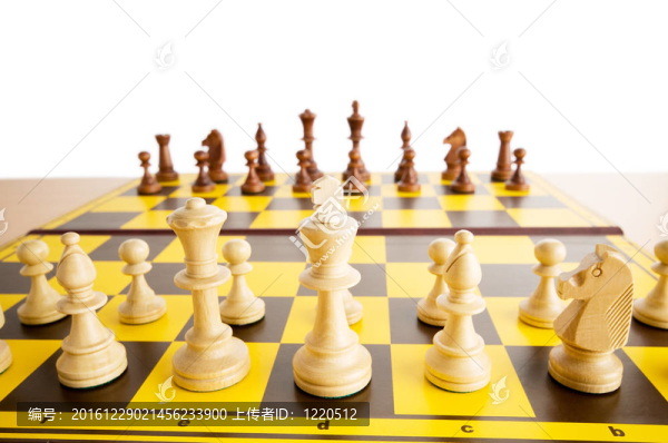 棋盤上的棋子