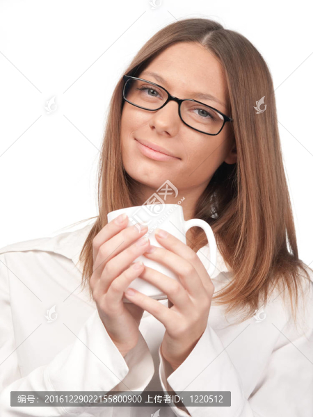 帶杯子的女孩