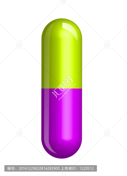 一種顏色的膠囊